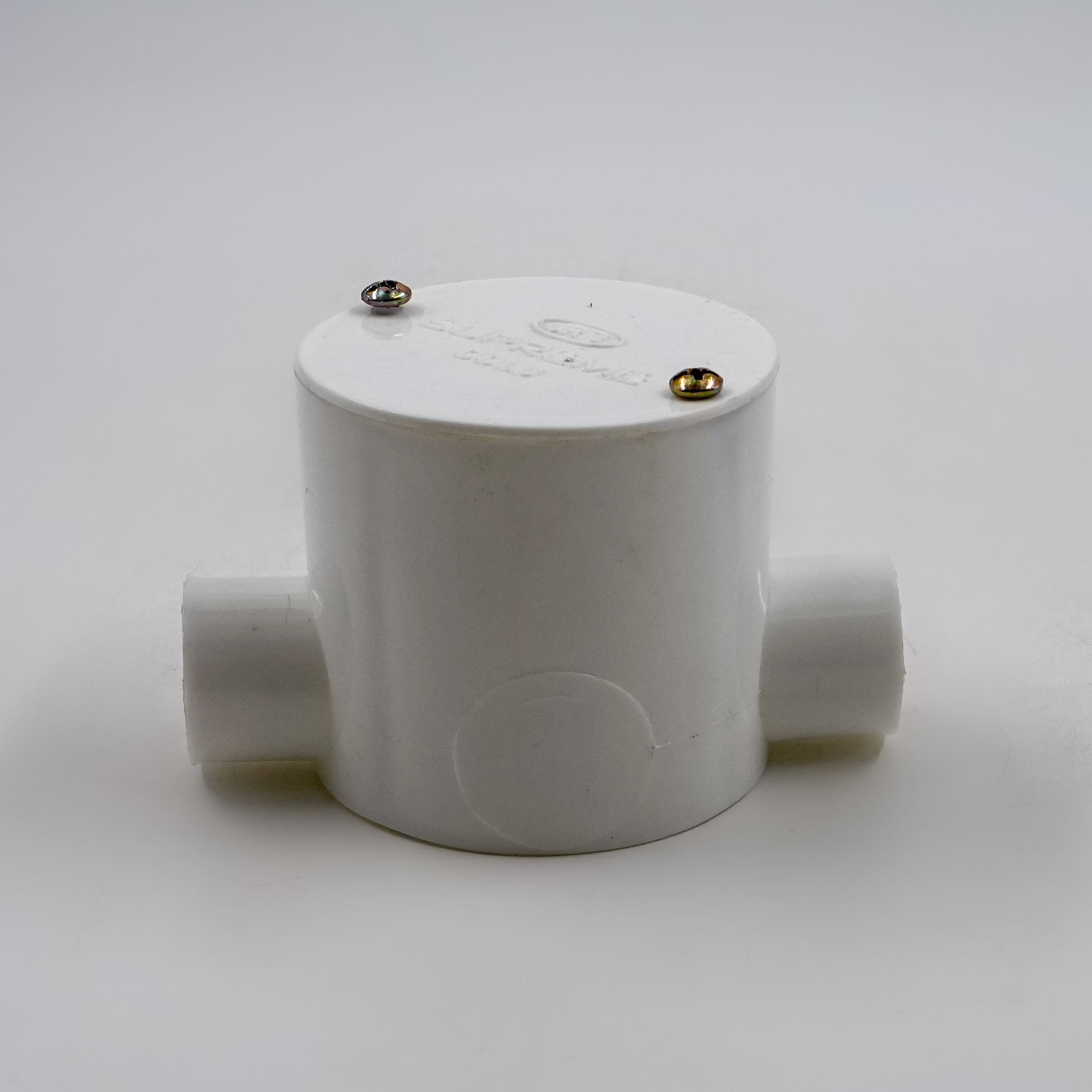 JRB Suppreme - 19Mm Conduit Deep Junction Box 2 Way (White)